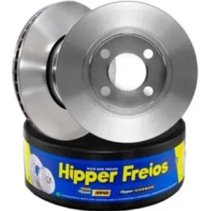 DISCO VENTILADO / EIXO DIANTEIRO / SEM CUBO / 256mm / 4 furos hf 25b hiperfreios/trw