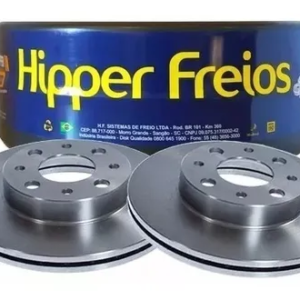 Par discos de freio dianteiros Hipper Freios HF20