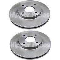 Par Disco Dianteiro Ford Focus Fiesta Ecosport Hf18b