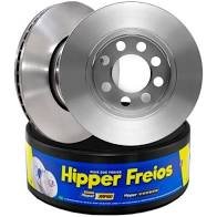 Par Disco Freio F250 4.2 Dianteiro Ventilado Com Cubo 331Mm 8 Furos Hf251 Hipper Freios